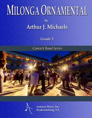 cover Milonga Ornamental Concert Band sheet music cover